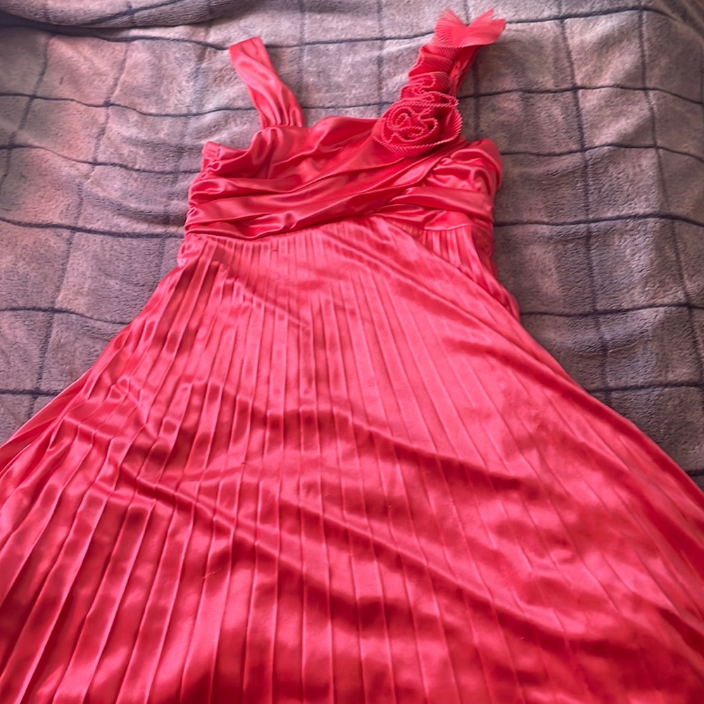 Coral dress